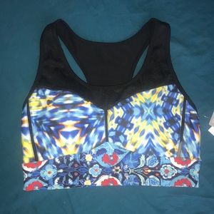 NANETTE LEPORE Play Sports Bra athletic tank NWT